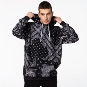 Mr. Gugu & Miss Go Kapuzenpullover OVS-M 2418 Schwarz