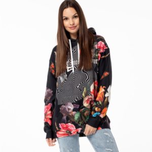 Mr. Gugu & Miss Go Kapuzenpullover OVS-FM 2397 Schwarz XS