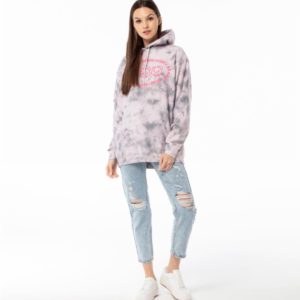 Mr. Gugu & Miss Go Kapuzenpullover OVS-FM 2399 Grau XS