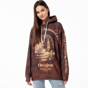 Mr. Gugu & Miss Go Kapuzenpullover OVS-FM 2426 Braun XS