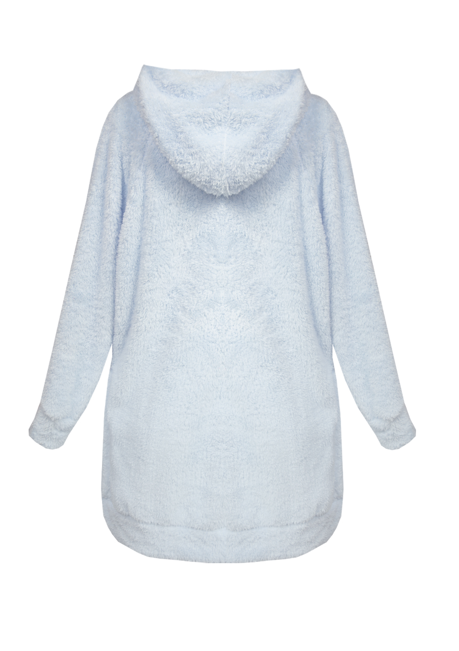 bluza_puchowa_Ariela_blekit_tyl