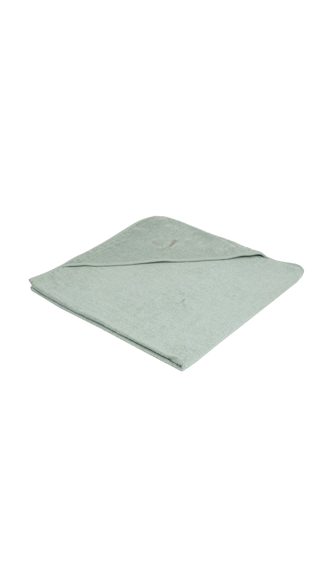 Piapimo_bamboo_cotton_hooded_towel_75_x_75_cm_green_5