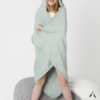 Piapimo_bamboo_cotton_hooded_towel_90_x_90_cm_green_3